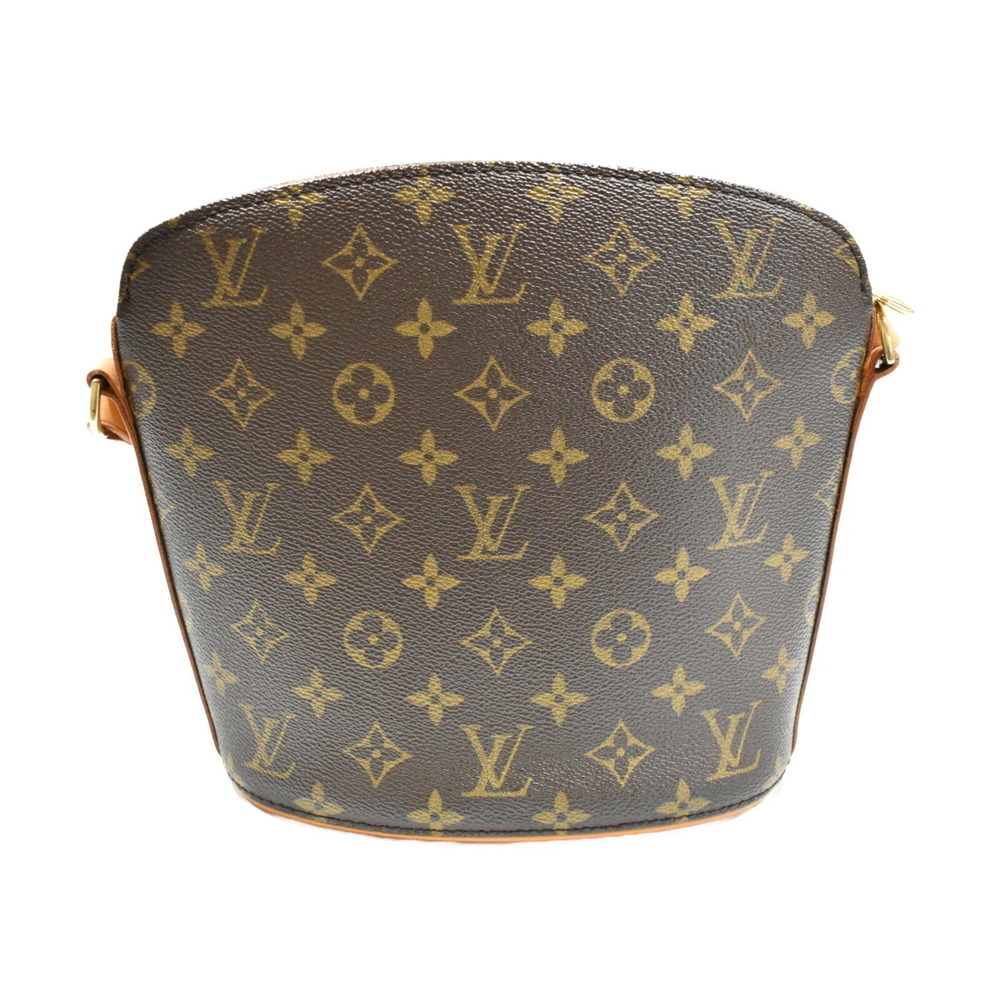 Louis Vuitton Shoulder Monogram Coated Brown Crossbody Canvas Danube Bag - Picture 1 of 7